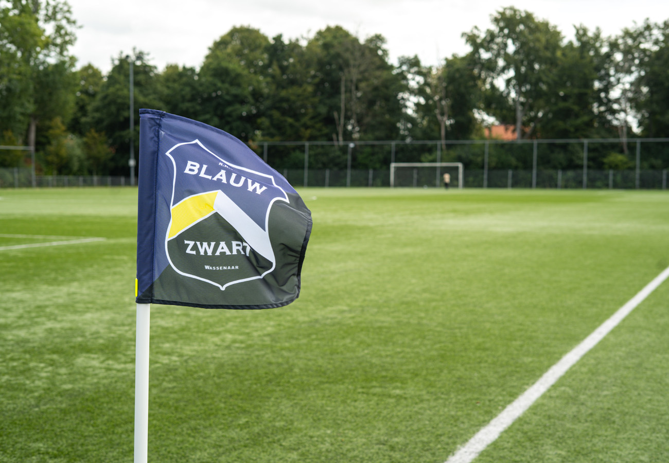 Voetbalclub blauw-zwart