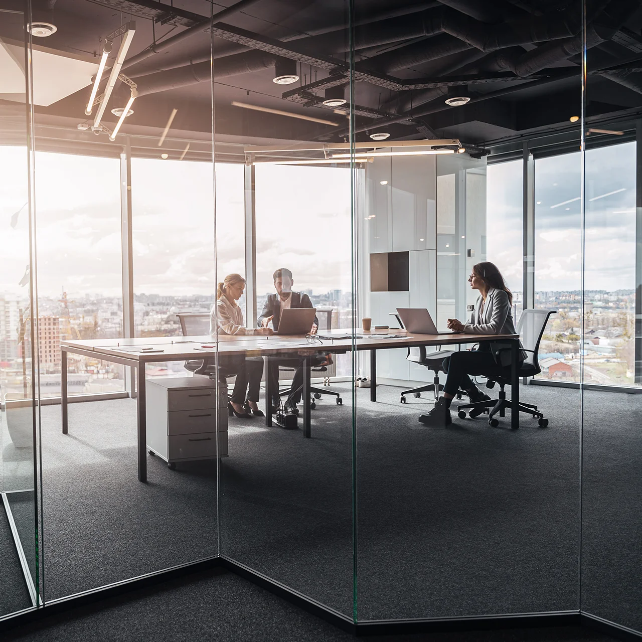 Sleutelplan voor bedrijfsgebouwen