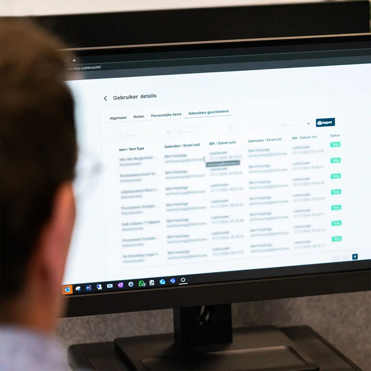 Elektronisch sleutelplan